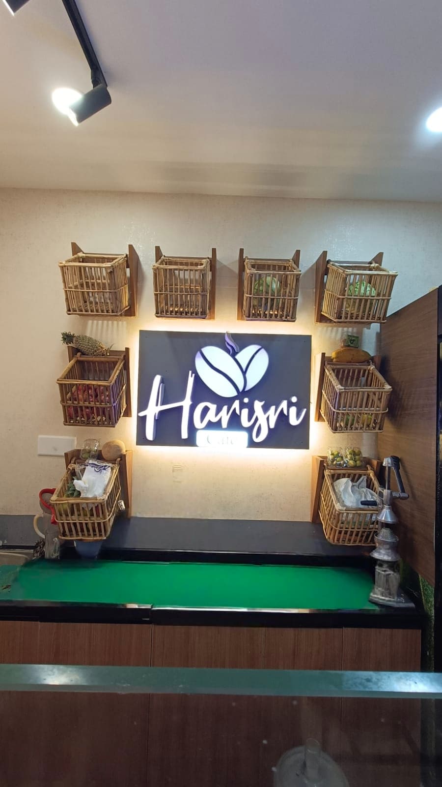 Cafe Counter Display